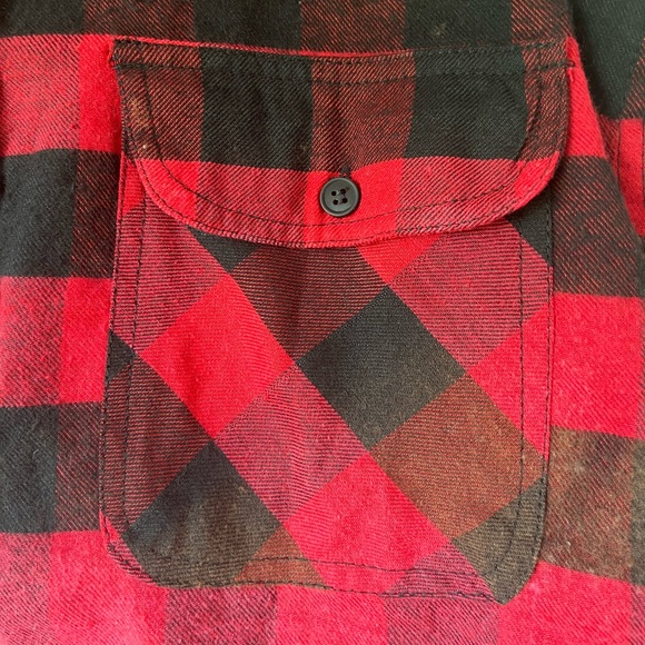 Jolie and Joy Red and Black Plaid Flannel ❤️🖤 - Picture 11 of 11